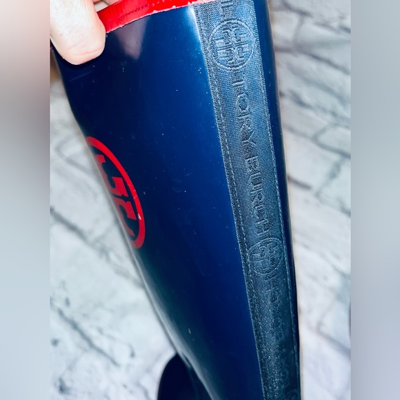 TORY BURCH Rainboots sz 8 - Picture 6 of 10